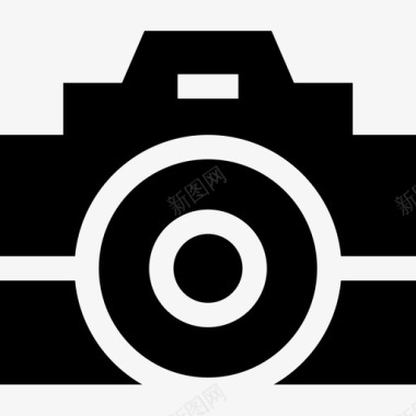 照相机摄影56填充图标图标