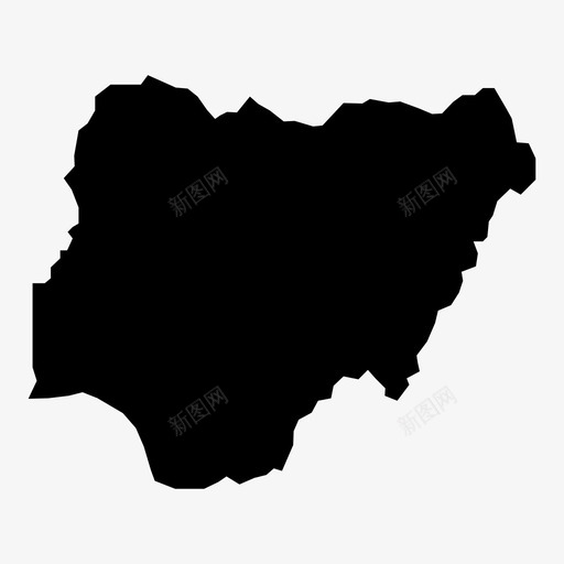 尼日利亚地图非洲拉各斯图标svg_新图网 https://ixintu.com 地图 尼日利亚 拉各斯 非洲
