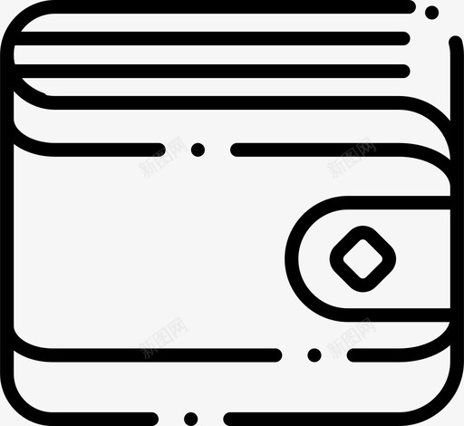 钱包享受金钱图标svg_新图网 https://ixintu.com 享受 聚会 金钱 钱包