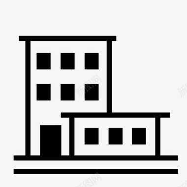 房地产建筑师建筑图标图标