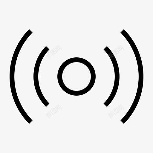 wifi信号互联网网络图标svg_新图网 https://ixintu.com ui5概述 wifi信号 互联网 无线 网络