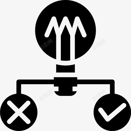 选择研究思路6扎实图标svg_新图网 https://ixintu.com 思路 扎实 研究 选择