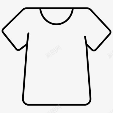 T恤衣服服装图标图标