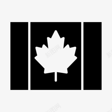 加拿大国旗国家世界国旗图标图标