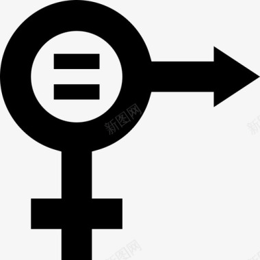 性别女权主义5填充图标图标