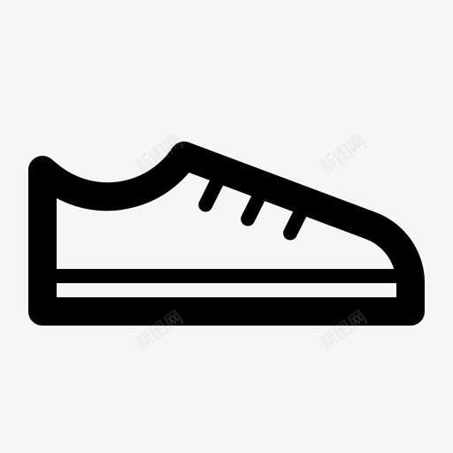 滑板鞋鞋运动鞋图标svg_新图网 https://ixintu.com 滑板商店用户界面 滑板鞋 运动鞋 鞋
