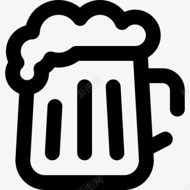 啤酒生日89提纲图标图标