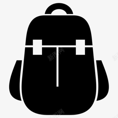 背包公文包教育图标图标