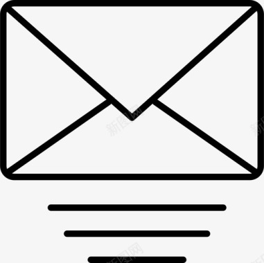 信息电子邮件信件图标图标