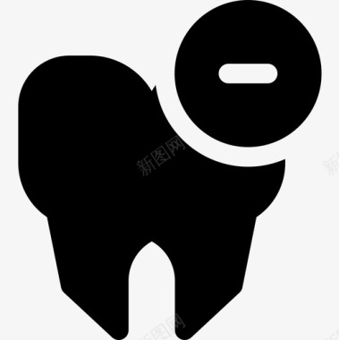 牙牙医33填充图标图标