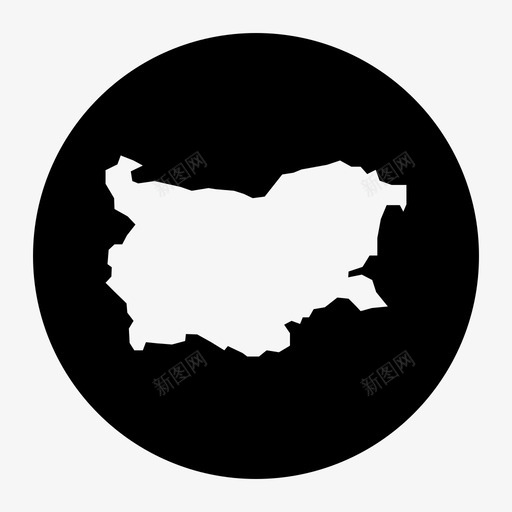 保加利亚地图欧洲地理图标svg_新图网 https://ixintu.com 保加利亚地图 地理 欧洲 索非亚