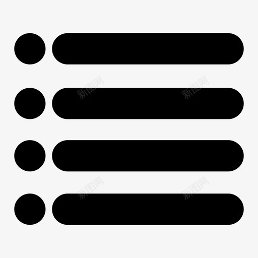 清单项目符号索引图标svg_新图网 https://ixintu.com 清单 符号 索引 记录 项目