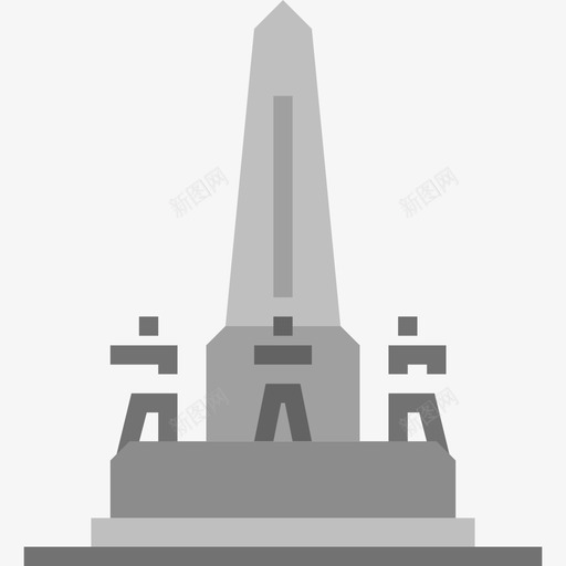 胜利曼谷标志和地标3平坦图标svg_新图网 https://ixintu.com 地标 平坦 曼谷 标志 胜利