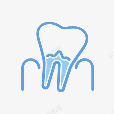 牙齿松动图标