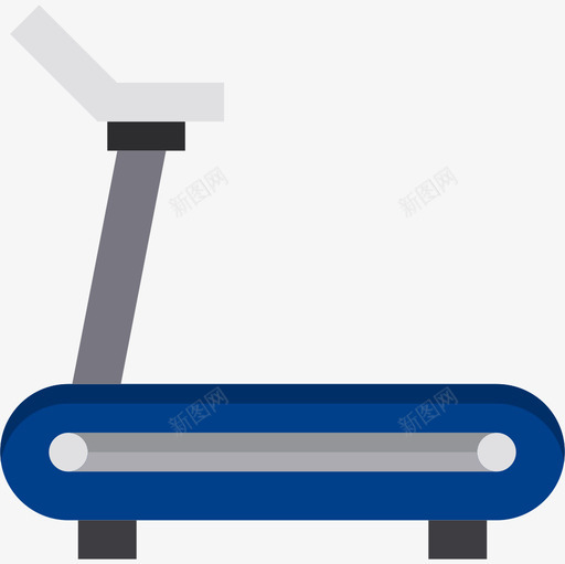 跑步机健身房29平板图标svg_新图网 https://ixintu.com 健身房 平板 跑步机
