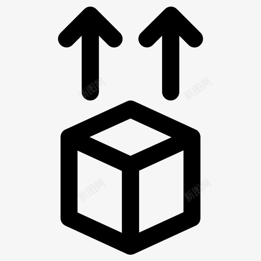 送货装箱包裹图标svg_新图网 https://ixintu.com 包裹 装箱 送货