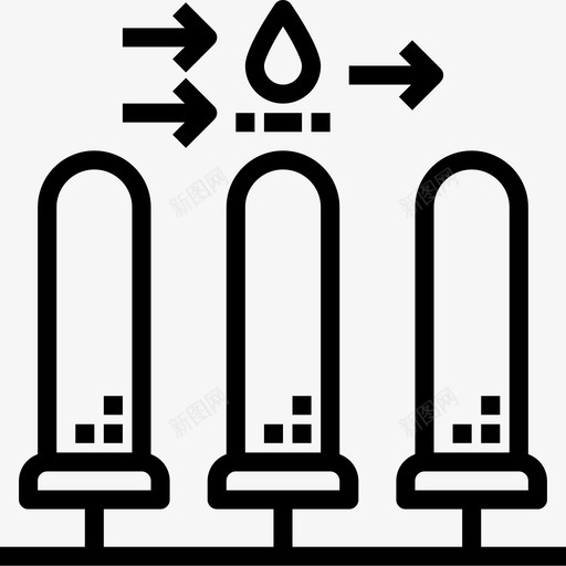 过滤器浴室25线性图标svg_新图网 https://ixintu.com 浴室 线性 过滤器