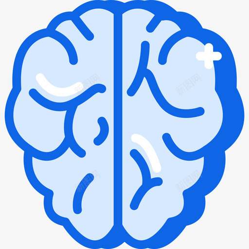 Braineducation181蓝色图标svg_新图网 https://ixintu.com Brain education 蓝色