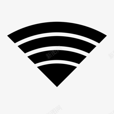wifi连接移动应用程序图标图标