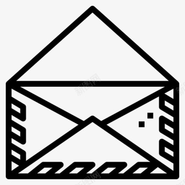 信封界面邮件图标图标