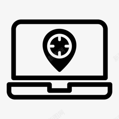 位置定位地图图标图标