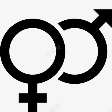 性别女性取向图标图标