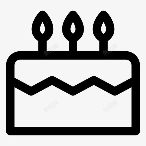 蛋糕周年纪念日生日图标svg_新图网 https://ixintu.com 周年 周年纪念 庆祝 提纲 收藏 生日 纪念日 聚会 蛋糕