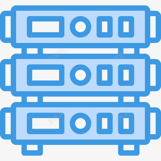 服务器计算机网络5蓝色图标svg_新图网 https://ixintu.com 服务器 蓝色 计算机网络
