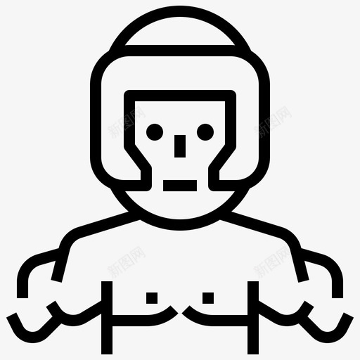摔跤格斗面具图标svg_新图网 https://ixintu.com 墨西哥 摔跤 摔跤手 格斗 职业化身 面具