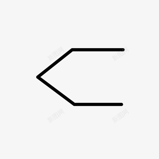 箭头左箭头箭头符号图标svg_新图网 https://ixintu.com 左箭头 方向箭头 箭头 箭头符号