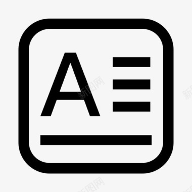 文字omss图标