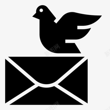 投递信件邮件图标图标