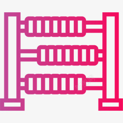 婴儿的算盘算盘婴儿80梯度图标高清图片