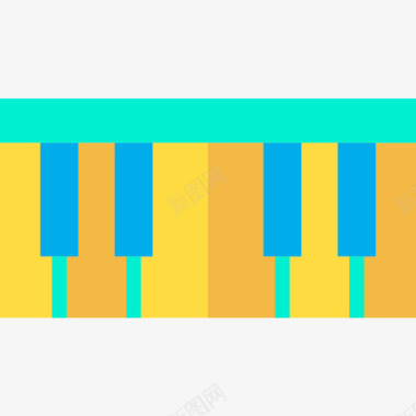 钢琴音乐68平调图标图标