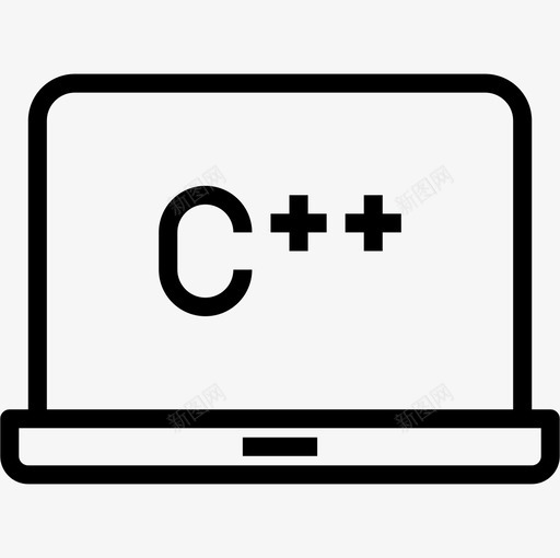 编程编程39线性图标svg_新图网 https://ixintu.com 线性 编程