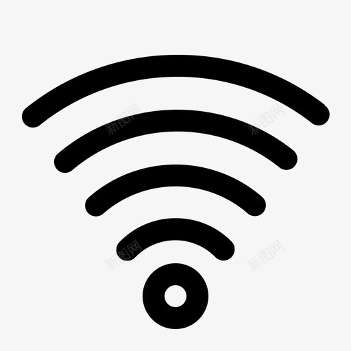 wifi应用程序移动图标svg_新图网 https://ixintu.com wifi 平台 应用程序 用户界面 移动 移动应用程序