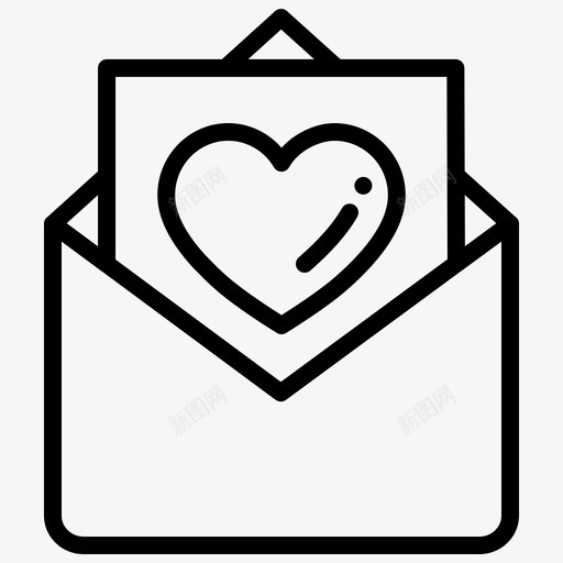 信庆祝电子邮件图标svg_新图网 https://ixintu.com 2行 庆祝 情人节 电子邮件 问候