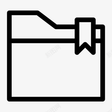 书签文件夹文档文件图标图标