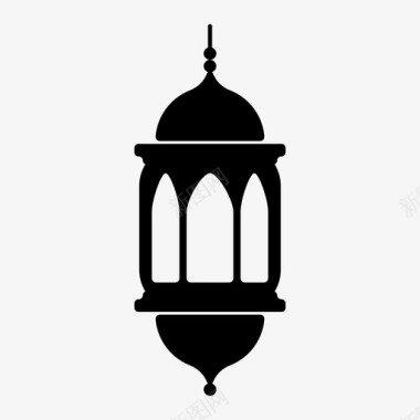 灯笼开斋节伊斯兰教图标图标