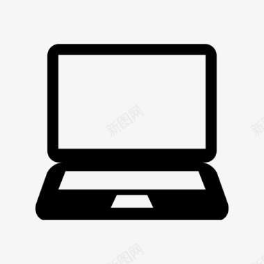 笔记本电脑小工具图标图标