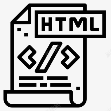 html浏览器编码图标图标