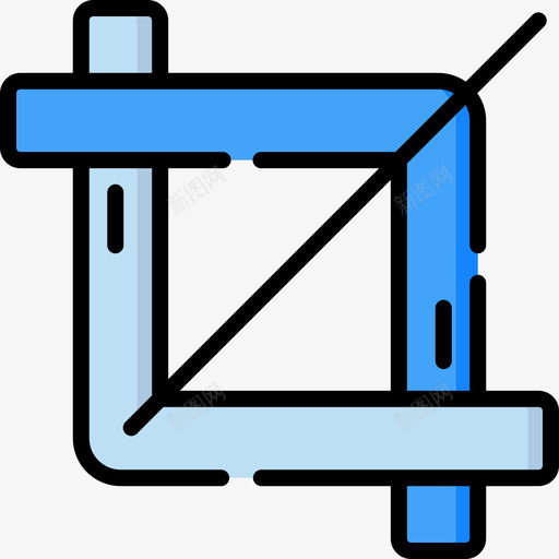 裁剪网页77线性颜色图标svg_新图网 https://ixintu.com 线性 网页设计 裁剪 颜色