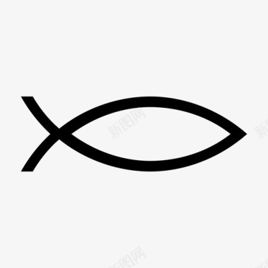 鱼基督上帝图标图标