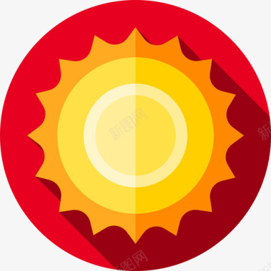 太阳澳大利亚日平淡图标图标
