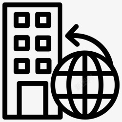 公司指引办公方向公司方向指引图标高清图片