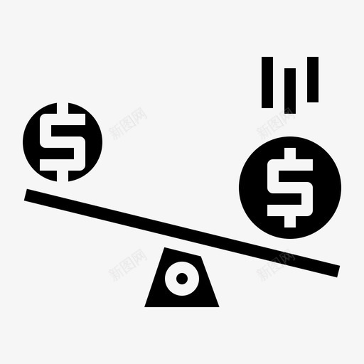 利率财务百分比图标svg_新图网 https://ixintu.com 利率 百分比 财务 贷款固定 销售