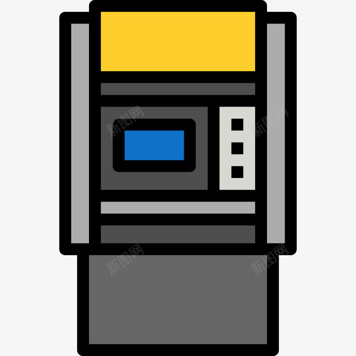 线性业务Atm296图标svg_新图网 https://ixintu.com Atm 业务 线性