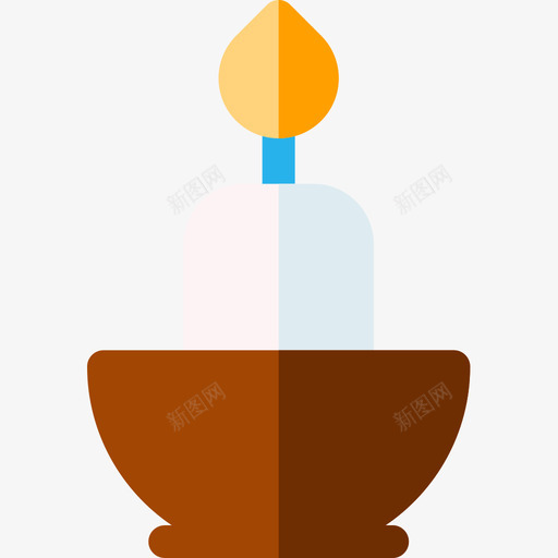 蜡烛精神的9平的图标svg_新图网 https://ixintu.com 平的 精神 蜡烛