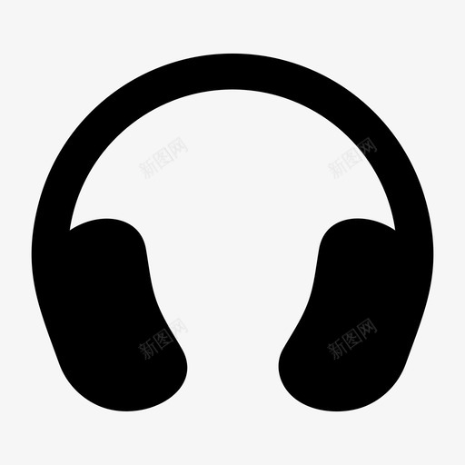 耳机庆典乐器图标svg_新图网 https://ixintu.com 乐器 庆典 曲调 派对 耳机 音符