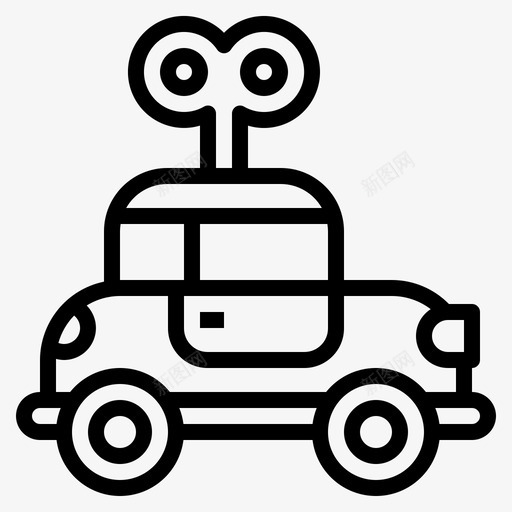 汽车玩具汽车儿童图标svg_新图网 https://ixintu.com 儿童 汽车 玩具